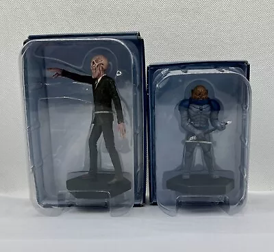 Buy Eaglemoss BBC Dr Who Figurine Collection #10 Silent & #7 Sontaran General Boxed • 14.99£