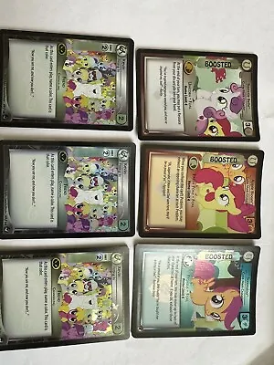 Buy My Little Pony Promo Card Set Kevin Sweetie Belle Apple Bloom Scootaloo 6 Cards • 23.29£