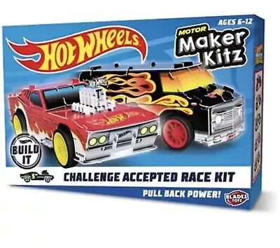 Buy Hot Wheels Motor Maker Kitz - 2 Car Challenge Accepted Race Pack - New Sealed • 12.99£