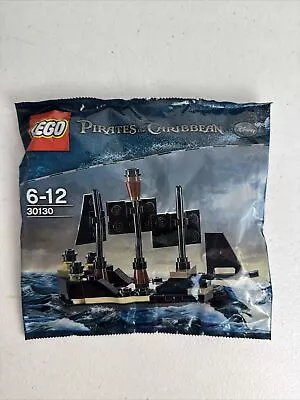 Buy LEGO Disney Pirates Of The Caribbean Mini Black Pearl Ship Polybag 30130 NEW • 9.99£