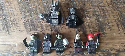 Buy LEGO LOTR Sauron, Mouth Of Sauron, 5x Orc Minifigures, From Barad-Dur (10333) • 26£