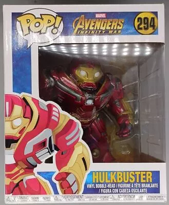 Buy Funko POP #294 Hulkbuster 6 Inch - Marvel Avengers Infinity War Damaged Box • 15.99£