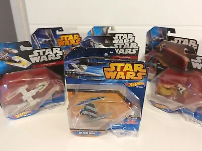 Buy Hot Wheels Die-Cast Star Wars Ships Vehicles • 10.99£