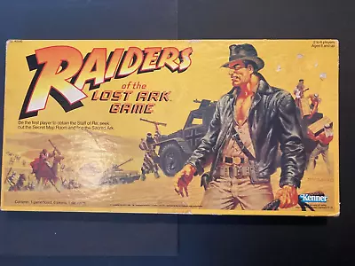 Buy Vintage 1981 Raiders Of The Lost Ark Board Game Kenner Indiana Jones Incomplete • 3.88£