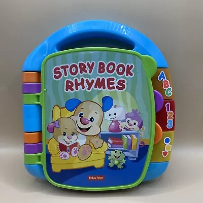 Buy Fisher-Price Laugh & Learn Storybook Rhymes Activity Toy Baby Book #B5 • 8.50£