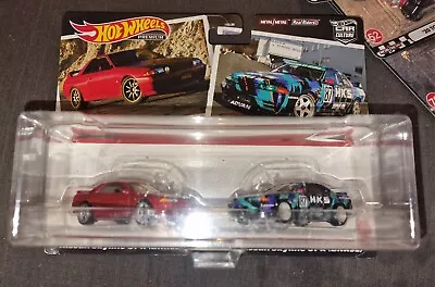 Buy Hot Wheels Premium Twin Set NISSAN SKYLINE GT-R BNR32 HKS R32 Car Culture 2 Pack • 60£