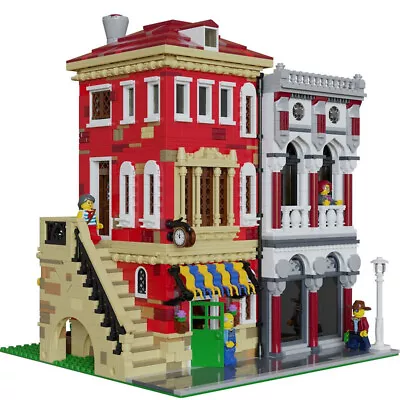 Buy Lego Venetian Watchmaker Modular Building MOC 100% Complete Bricks Only 3099pcs • 420£