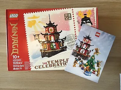 Buy LEGO Employee Gift Ninjago Temple Of Celebrations With Christmas Card (4002021) • 250£