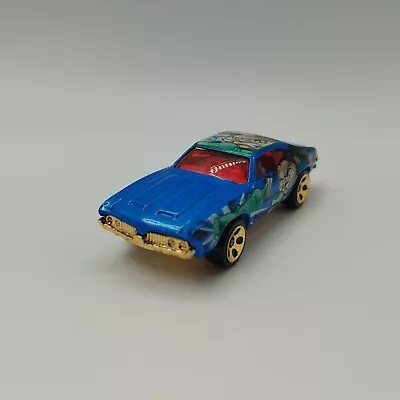 Buy Hot Wheels 1993 Olds 442 Anime Punisher Blue Red Toy Car Model Car Mattel • 5.05£