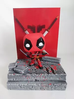 Buy Deadpool Funko Pops. Display Stand Shelf. 2 Pop Display • 12.50£