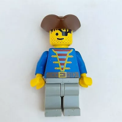 Buy LEGO Vintage Pirates I Pi008 Blue Jacket Brown Hat From 6262 6268 6273 6258 [d] • 2.95£