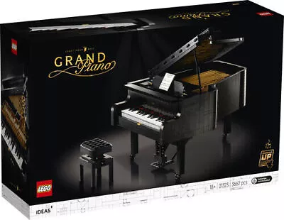 Buy LEGO® Ideas Concert Piano (21323) Grand Piano Piano Concert Piano With Engine • 276.51£