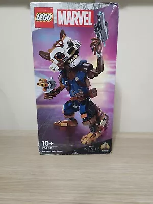 Buy LEGO Marvel: Rocket & Baby Groot (76282) Brand New Damaged Box • 29.16£