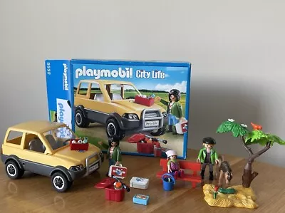 Buy Playmobil 5532 Vet Car, 4 X 4 -Complete With Box & Extras, Pony, Figures • 10.99£