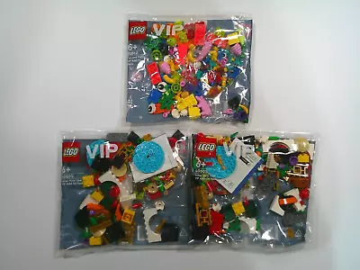 Buy LEGO - 3x VIP Poly Bags - 40605 X2, 40512 - Limited Edition - New • 12.95£
