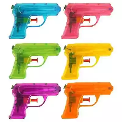 Buy 4x Kids Water Pistol Gun Set 11cm Summer Fun Garden Party Bag Filler Beach Toy • 4.99£