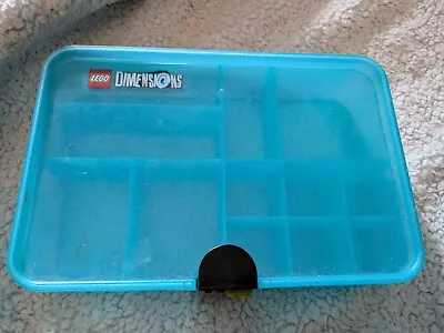 Buy Lego Dimensions Storage Sorting Box Case Light Blue • 7.99£