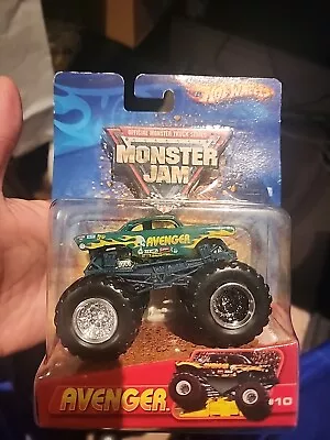 Buy HTF 2007 Hot Wheels Monster Jam Avenger Carded MOC New Sealed  • 22.99£