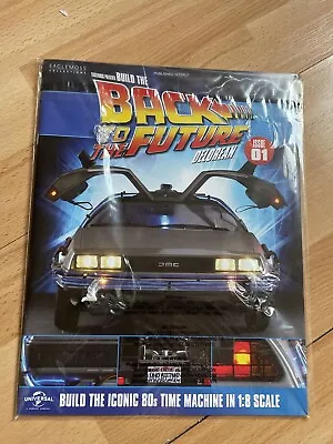 Buy EAGLEMOSS BUILD THE BACK TO THE FUTURE DELOREAN ISSUE 01 SEALED Magazine ONLY • 9.99£