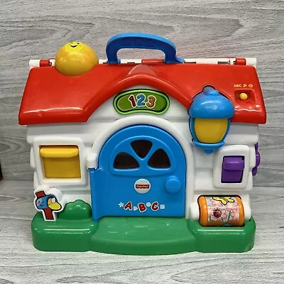 Buy Fisher Price Laugh And Learn ABC 123 Learning House Activity Toy Sounds Working • 18£