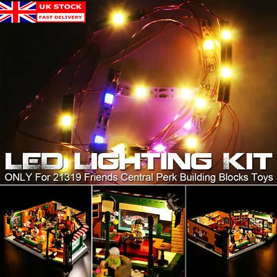 Buy USB LED Light Lighting Kit For LEGO 21319 Friends Central Perk Bricks Model Toy • 12.34£