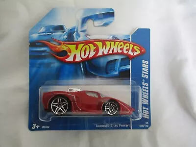 Buy Hot Wheels Stars 2008 Tooned Enzo Ferrari Mint In Short Card • 3.99£