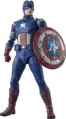 Buy S.H.Figuarts Avengers CaptainAmerica AVENGERSASSEMBLE ActionFigure BandaiSpirits • 72.04£