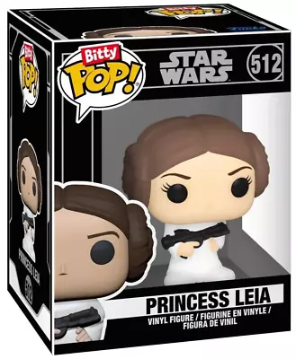 Buy Funko Pop - Bitty Pop - Star Wars - Princess Leia - 512 - Free Uk Postage • 4£