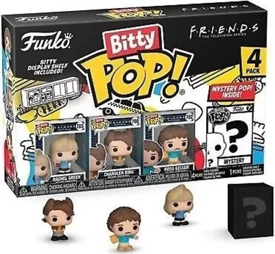Buy Merchandising Friends: Funko Pop! Bitty POP 4 Pack - 80's Rachel |New| • 17.19£