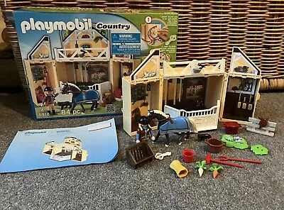 Buy Playmobil  5418 My Secret Play Box Horse Stable - Country Farm • 25£