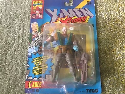 Buy Marvel X-men X-Force Cable  Figure Tyco Toy Biz 1993 Vintage Import  • 16£
