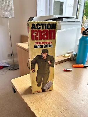 Buy Action Man 50th Anniversary Action Soldier; Collector's Edition; In Box. • 30£