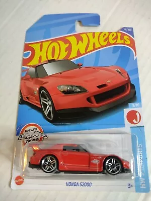 Buy Hot Wheels 2022 Honda S2000, Red, Hw J-imports - Long Card • 3.99£