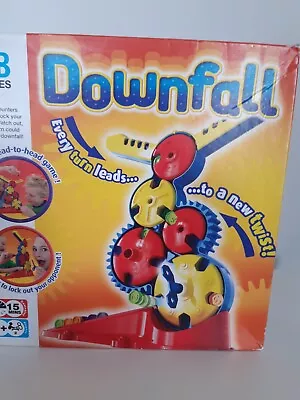 Buy Downfall Board Game By Hasbro 2007 - Turns & Twists! - (7 Yrs+) ~ Complete • 10.50£