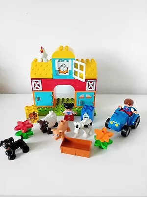 Buy Lego Duplo  Set 10617 My First Farm 100% Complete With  Extra Animals & Tractor • 14.99£