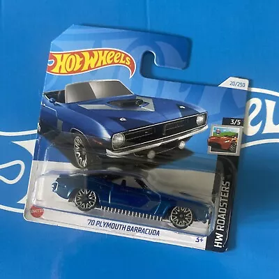 Buy Hot Wheels 70 Plymouth Barracuda Hw Roadsters 3/5 20/250 • 6.99£