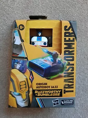 Buy Transformers Buzzworthy Bumblebee Origin Autobot Jazz Sealed New In UK Hasbro • 39.99£
