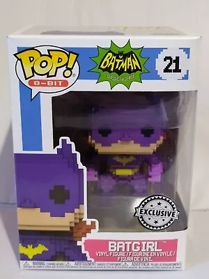 Buy Batgirl Funko Pop 8 Bit Classic Batman TV Series 21 DC Comics EXCLUSIVE • 20.23£