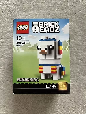 Buy LEGO 40625 Brickheadz Minecraft Llama - Brand New & Sealed • 18.95£