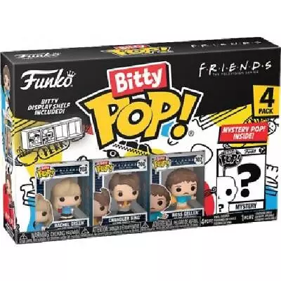 Buy FUNKO POP Bitty 4-Pack: Friends - 80's Rachel • 23.14£