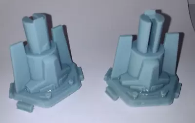 Buy Star Wars Blue Tie Fighter Wing Connector Pair Smooth 3D Printed  Kenner Palitoy • 15£