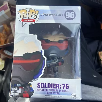 Buy Soldier: 76 Golden Epic Skin #96 Overwatch 2 Funko Pop Vinyl Exclusive • 24£