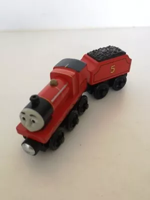 Buy James And Tender Wooden Railway Thomas & Friends Fisher Price Y4070 Train • 11.99£