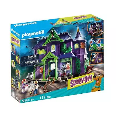 Buy Playmobil Scooby Doo! Mystery Mansion TV Show Collectible 70361 New & Sealed • 87.99£