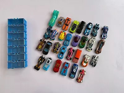 Buy Hot Wheels Cars And Storage Box • 25£