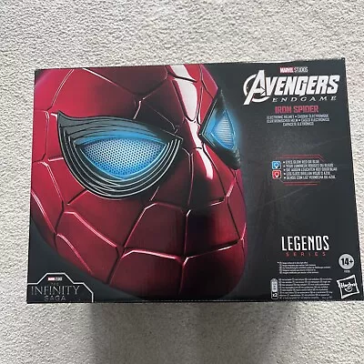 Buy Marvel Legends Avengers Spider-Man Iron Spider Electronic Helmet • 79.99£