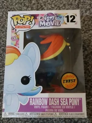 Buy Funko Pop My Little Pony - Rainbow Dash Sea Pony Chase Edition No12 • 50£