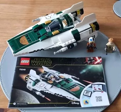 Buy Lego Star Wars 75248 Resistance A-Wing Starfighter - 100% Complete - No Box • 25£