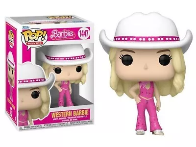 Buy Pop Movies Barbie Western Barbie  3.75  Pop Vinyl Figure Funko 1447 In Stock • 15.95£
