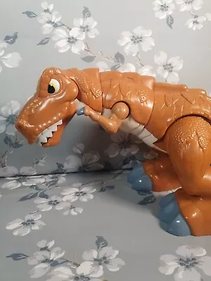 Buy 2011 Fisher Price Mattel 18  Imaginext Roaring Moving T-rex Dinosaur Working • 9.99£